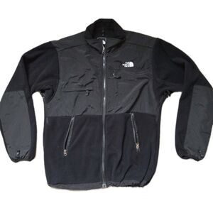 Vintage The North Face Denali Fleece Jacket Mens S Black Full Zip Polartec GUC